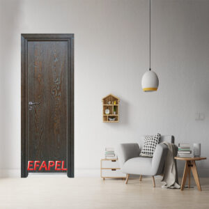 Алуминиева врата – Efapel , цвят Палисандър