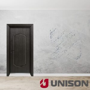 Входна врата UNISON OPTIMA 4501p - Черна Мура