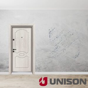 Входна врата UNISON OPTIMA 4506p - Бяла Мура