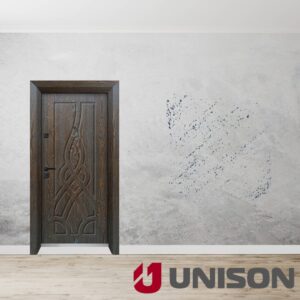 Входна врата UNISON OPTIMA 4534p - Палисандър