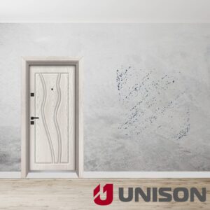 Входна врата UNISON OPTIMA 4542p - Бяла Мура