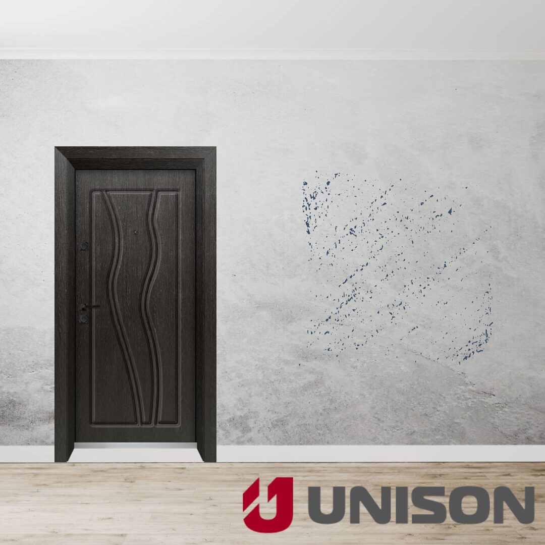 Входна врата UNISON OPTIMA 4542p - Черна Мура