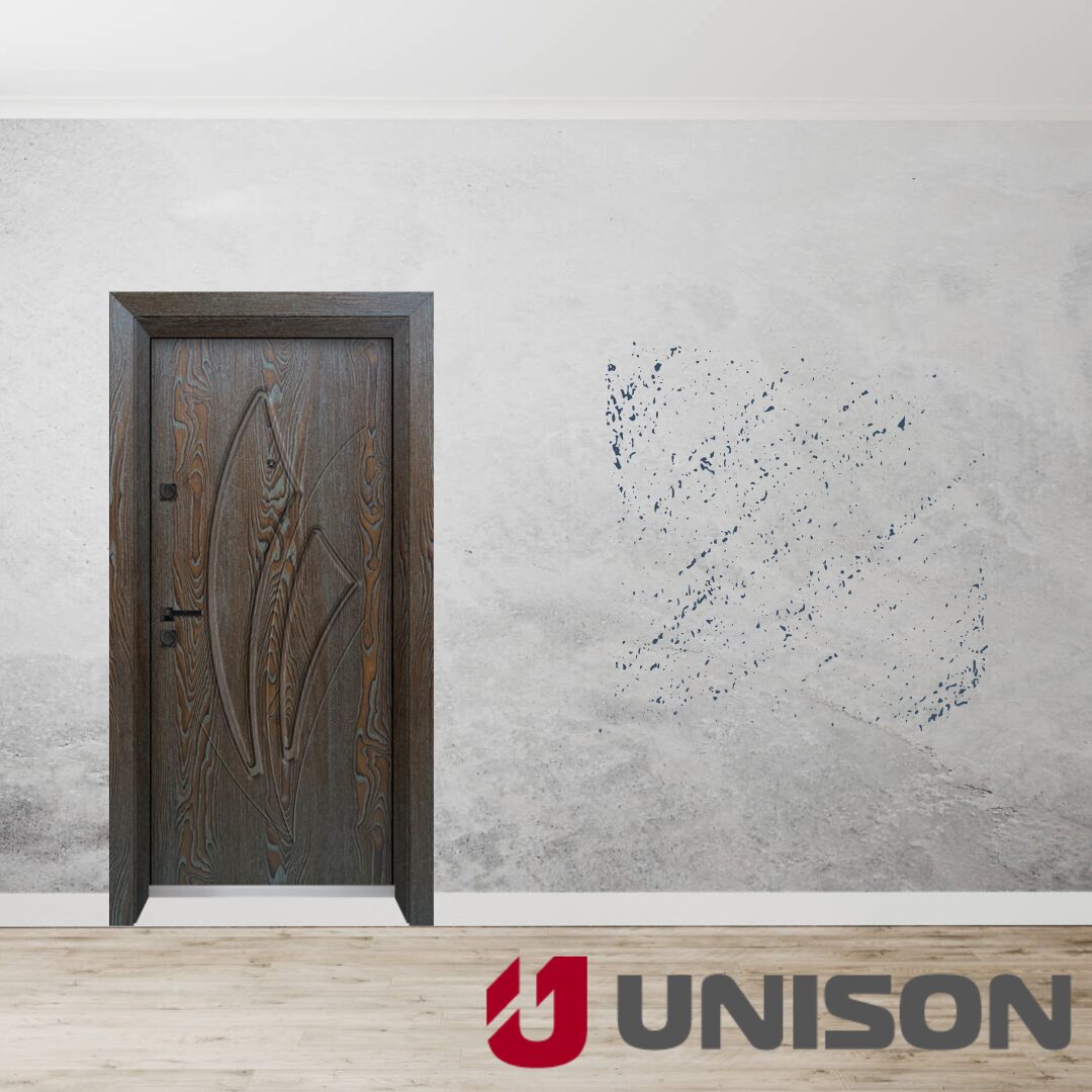 Входна врата UNISON OPTIMA 4553p - Палисандър
