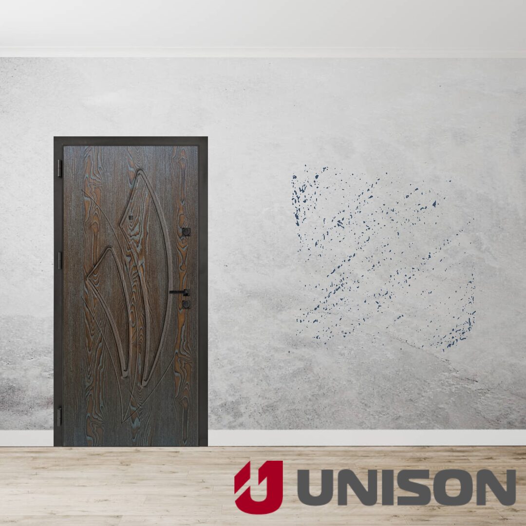 Входна врата UNISON OPTIMA 4553p - Палисандър - Image 2