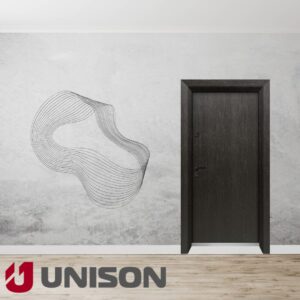 Входна врата UNISON OPTIMA 4500 - Черна Мура