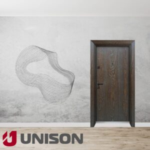 Входна врата UNISON OPTIMA 4500 - Палисандър