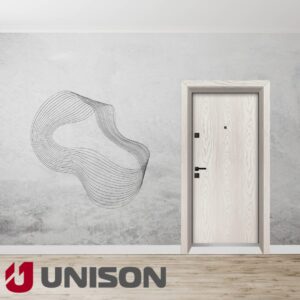 Входна врата UNISON OPTIMA 4500 - Бяла Мура