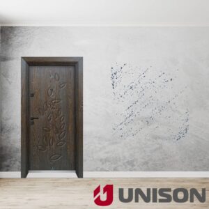 Входна врата UNISON OPTIMA 4565p - Палисандър