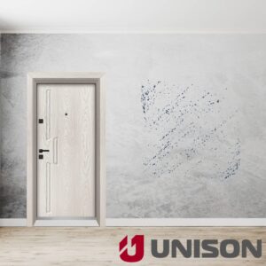 Входна врата UNISON OPTIMA 4568p - Бяла Мура