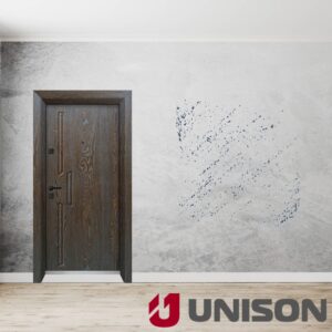 Входна врата UNISON OPTIMA 4568p - Палисандър